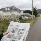 La casa en la que reside el joven, a las afueras del pueblo de Quilós.