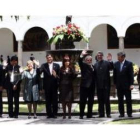 Los presidentes de los países de América del sur se reunieron en la cumbre Unasur.