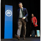 El presidente del PP, Pablo Casado en un acto en Madrid. J. MARTÍN