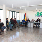 Imagen de la asamblea de Mansurle celebrada ayer. DL