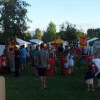 La fiesta de recreación arrancó en las márgenes del Cúa.