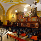 Imagen de este verano del Museo Abierto de la Semana Santa en Santa Nonia.
