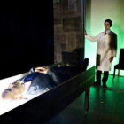 Una escena de la obra «Exitus».