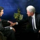 El ex presidente Bill Clinton es entrevistado en un programa de la Fox sobre su Iniciativa Global