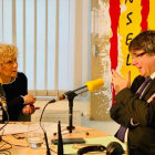 Carles Puigdemont, entrevistado por Mònica Terribas en Catalunya Ràdio.