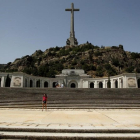 Turistas en el Valle de los Caídos.  /