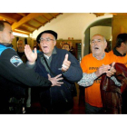 Protesta de afectados gallegos por las preferentes.