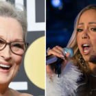 Meryl Streep y Mariah Carey.