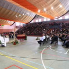 Un momento del entierro de Rubén Mendoza, que se celebró ayer.