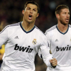 Ronaldo y Sergio Ramos cargaron contra Undiano Mallenco tras el Clásico.