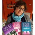 La escritora de Valderas Joana Arteaga, una superventas en formato digital. DL