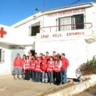 Los voluntarios se reunieron ayer en el viejo puesto de la nacional para conmemorar el aniversario