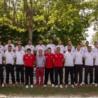 Formación del Veguellina que logró el ascenso.