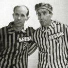 Prisciliano García Gaitero (a la derecha)