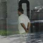 Andrés López López, el pasado mes de julio, a su entrada en los juzgados de El Barco de Valdeorras