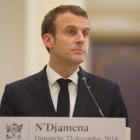 Macron, en la visita a Francia del presidente de Chad
