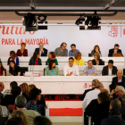 Comité federal del PSOE del pasado abril.