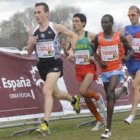 Sergio Sánchez, cuarto en el grupo de cabeza que se jugó el triunfo en Valladolid en el que se encon