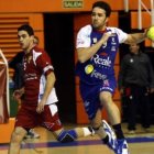 Ricardo Costa culmina un contraataque del equipo leonés.