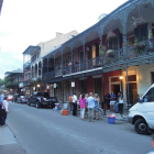 Una calle en Nueva Orleans.