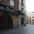 Fachada del emblemático restaurante, ya cerrado. JESÚS F. SALVADORES