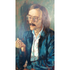 El compositor, director y organista, visto por Alejandro Vargas. DL