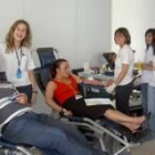 Cerca de 50 empleados de Imagenio donaron sangre ayer