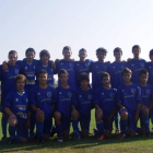 Formación del equipo del CD Astorga que milita en la 1.ª División Provincial Cadete.