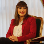 La candidata de Cs a la Alcaldía de León, Gemma Villarroel