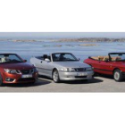 Las tres generaciones de Saab Cabrio realizadas hasta la fecha.