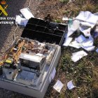 Máquina registradora sustraída en uno de los robos. DL