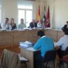 La corporación del Ayuntamiento de Villaquilambre, durante la última sesión plenaria