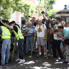 La Guardia Civil en el registro al ayuntamiento de Torrejón de Ardoz, en Madrid, en el marco de la operación Termyca. ÁLVARO CALVO
