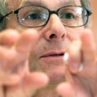 El director de cine inglés Ken Loach, que rueda su nueva película en la localidad malagueña de Nerja