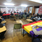 La asamblea tuvo lugar en el local de la avenida de América. afb