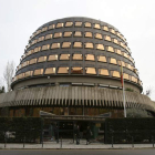 Imagen del exterior de la sede del Tribunal Constitucional en Madrid.