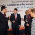 Fernández Mañueco inaugura el encuentro internacional de comunidades castellanas y leonesas.