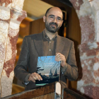 El escritor burgalés Óscar Esquivias.