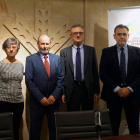 Un momento del encuentro celebrado ayer en Salamanca.