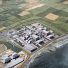 Imagen virtual de la central de Hinkley Point C, con dos reactores de diseño francés, que se construirá en el condado de Somerset.