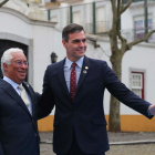 El primer ministro portugués, Antonio Costa, y el presidente del Gobierno, Pedro Sánchez.