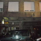 La ventana de la izquierda permitía ver los desperfectos.