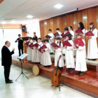 El coro protagonizará hoy el tradicional concierto de Navidad