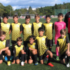 Formación del Cuatrovientos que disputa la 1ª División Provincial Alevín. MANUEL MACÍAS