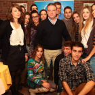 Prada y Arancha Miguélez, con Nuevas Generaciones.