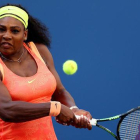 Serena Williams, durante las semifinales del Abierto de EEUU contra Roberta Vinci, el 11 de septiembre, el último partido disputado por la estadounidense.