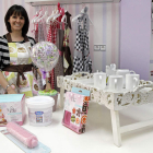 Katia Chacón ha abierto una tienda especializada en productos de repostería.