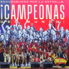 Las jugadoras de la selección española femenina de fútbol durante la celebración del título de campeonas del mundo. RODRIGO JIMÉNEZ / EFE