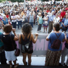 Concentración en Barcelona tras un crimen machista.