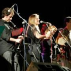 El grupo cántabro Luétiga, durante una actuación anterior en León
